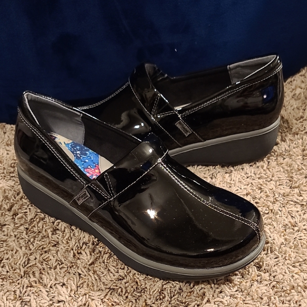 Grey's Anatomy Black Comfort Loafers with Strap